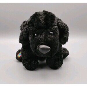 Ganz Webkinz Black Lab HM136 Plush Stuffed Animal Dog Puppy NO CODE -Nose Issue